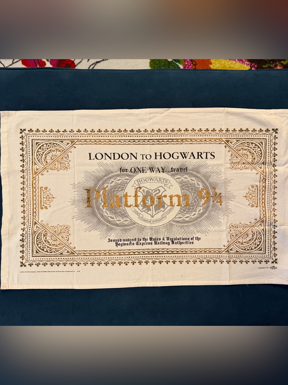 Hogwarts Platform 9 3/4 Tea Towel